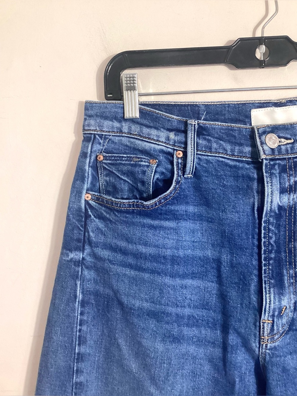 Mother Full Pipe Flood Jeans 29x28 Barrel Leg - Picture 7 of 16